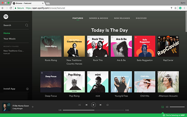 Spotify desktop app broken